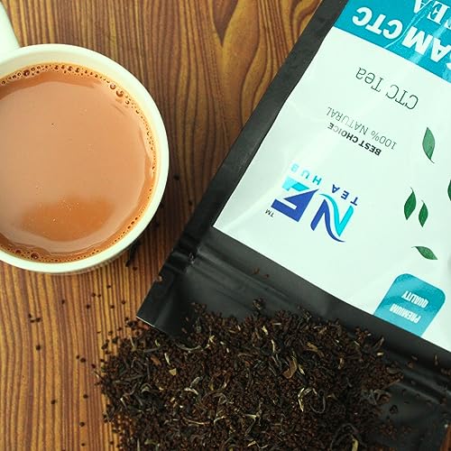 NEteaHUB Assam Black Loose CTC Leaf Tea |400g |Premium CTC tea | Robust in Flavour and Aroma | Premium Kadak | Chai Patti |Milk Tea (400)V(FROM INDIA)SAB - View 2 of 7