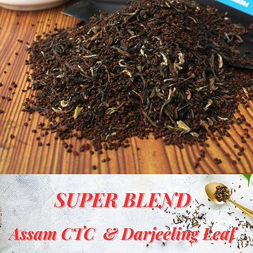 NEteaHUB Assam Black Loose CTC Leaf Tea |400g |Premium CTC tea | Robust in Flavour and Aroma | Premium Kadak | Chai Patti |Milk Tea (400)V(FROM INDIA)SAB - View 4 of 7
