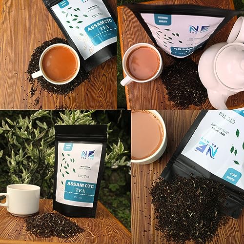 NEteaHUB Assam Black Loose CTC Leaf Tea |400g |Premium CTC tea | Robust in Flavour and Aroma | Premium Kadak | Chai Patti |Milk Tea (400)V(FROM INDIA)SAB - View 5 of 7