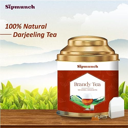 Sipmunch Premium Himalayan Brandy Tea with flowery and fruity taste (Pack Of 2) (Pack Of 32 Tea Bags) (FROM INDIA)SAB - View 4 of 5