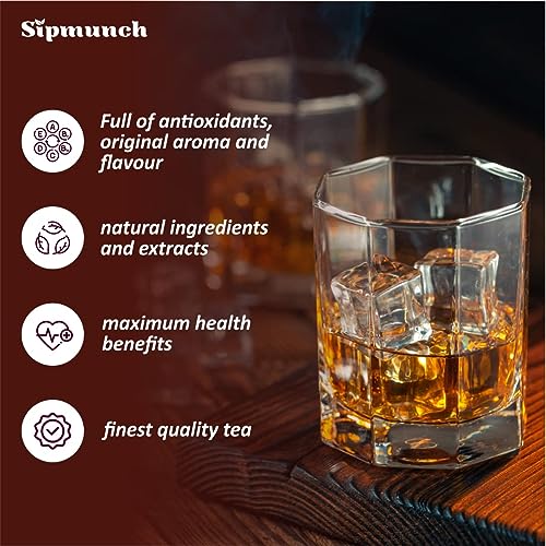 Sipmunch Premium Exotic Rum Raisin Tea with Raisins, Dry Dates &amp; Natural Rum Flavour (Pack Of 2) (Pack Of 32 Tea Bags) (FROM INDIA)SAB - View 3 of 5