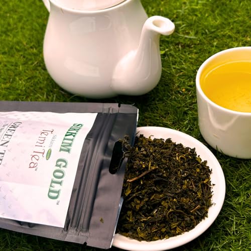 SIKKIM ORGANIC TEMI TEA| GREEN TEA |100g | PACK OF 1|AUTHENTIC SECOND FLUSH |ESTATE CERTIFIED |USDA |IMO |ONECERT | VERY GOOD AROMA AND TASTE (FROM INDIA)SAB - View 7 of 7
