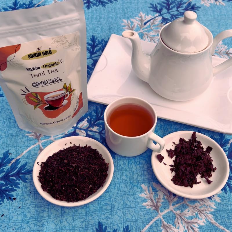 SIKKIM GOLD- BLACK TEA |40 BAGS| SIKKIM ORGANIC TEMI TEA | GREAT TASTE | AUTHENTIC TEMI TEA |ESTATE CERTIFIED |USDA |IMO |ONECERT | AUTHENTIC DIP PACKET (FROM INDIA)SAB - View 6 of 6