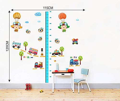 Decal O Decal Vinyl 'Height Chart with Cute Babies' Cartoon Self Adhesive Wall Stickers Pack of 3(FROM INDIA FAAZ) - View 4 of 4