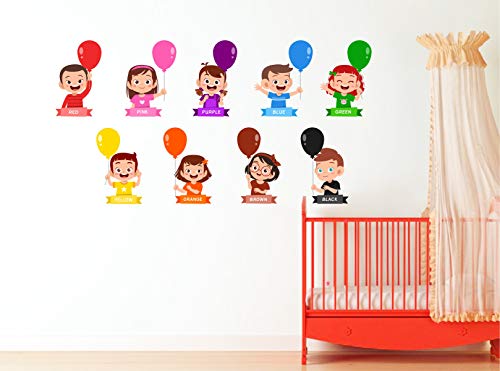 Decal O Decal Colours Education for Nursery Kids Wall Stickers (Pack of 3)(FROM INDIA FAAZ) - View 2 of 4