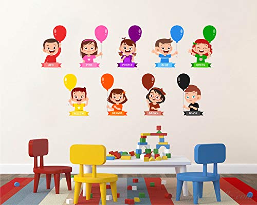 Decal O Decal Colours Education for Nursery Kids Wall Stickers (Pack of 3)(FROM INDIA FAAZ) - View 3 of 4
