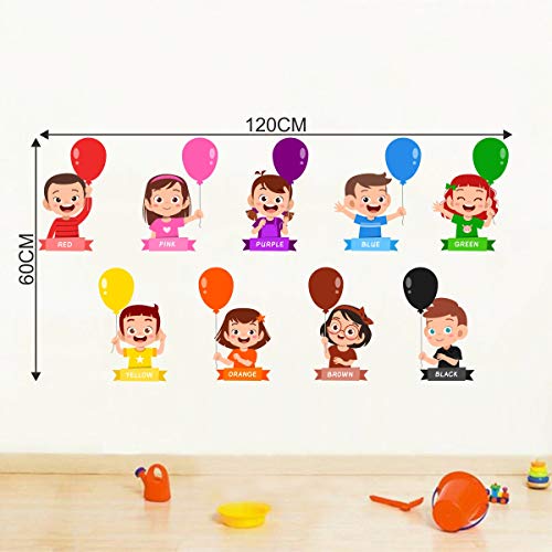 Decal O Decal Colours Education for Nursery Kids Wall Stickers (Pack of 3)(FROM INDIA FAAZ) - View 4 of 4
