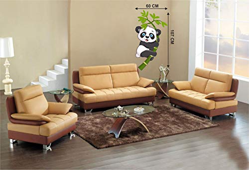 ESP Creation Combo Set of 2 Golden Deer with Birds | Baby Panda Wall Decals for Hall, Bedroom &amp; Kitchen (FROM INDIA FAAZ) - View 3 of 4