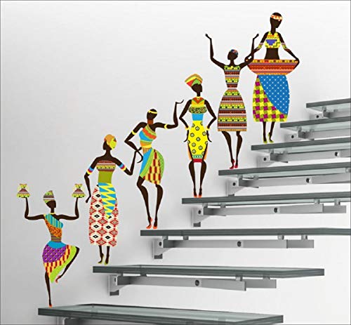ESP Creation Combo Set of 2 Golden Deer with Birds | Tribal Lady Wall Decals for Hall, Bedroom &amp; Kitchen(FROM INDIA FAAZ) - View 3 of 4