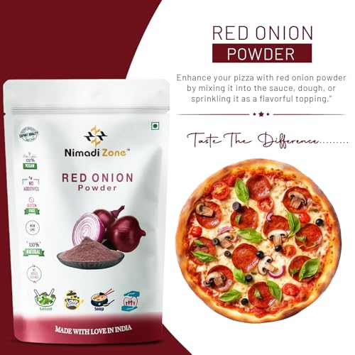 Nimadi Zone Pure Red Onion Powder 500 gm with Rich Taste and High in Vitamins Preservatives Free Onion Powder for Hair GrowthFROM INDIA(NUZ) - View 3 of 7