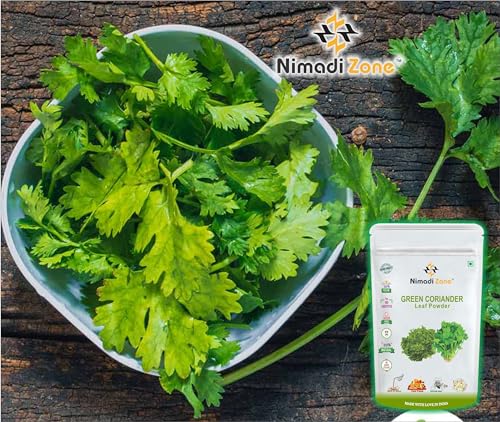 Nimadi Zone Green Coriander Leaf Powder (Dhaniya Leaf Powder) - 200 GM by Nimadi ZoneFROM INDIA(NUZ) - View 3 of 7