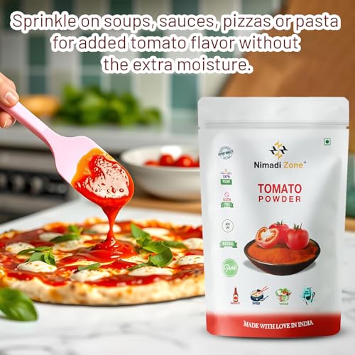 Nimadi Zone Tomato Powder (Tangy, Spray-Dried &amp; Delicious) -100 GM by Nimadi ZoneFROM INDIA(NUZ) - View 3 of 7