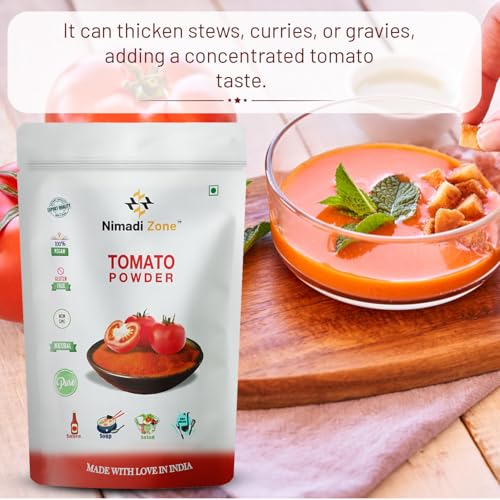 Nimadi Zone Tomato Powder (Tangy, Spray-Dried &amp; Delicious) -100 GM by Nimadi ZoneFROM INDIA(NUZ) - View 4 of 7