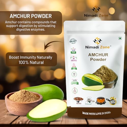 Nimadi Zone Amchur Powder (Dry Mango Powder) Aam Powder - 500 GM X 2 = 1 KG by Nimadi ZoneFROM INDIA(NUZ) - View 2 of 7
