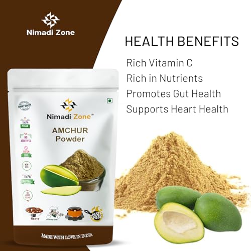 Nimadi Zone Amchur Powder (Dry Mango Powder) Aam Powder - 500 GM X 2 = 1 KG by Nimadi ZoneFROM INDIA(NUZ) - View 5 of 7