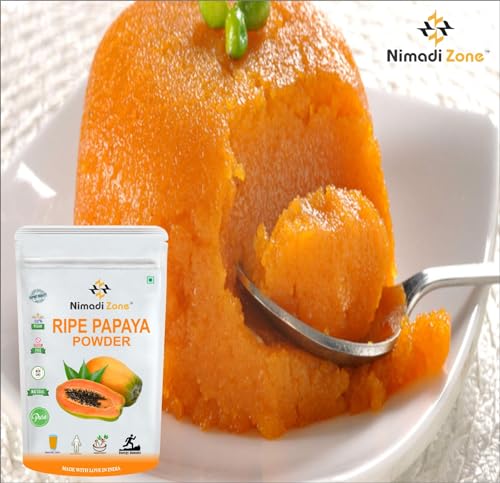 Nimadi Zone Ripe Papaya Fruit Powder | Spray Dried Powder | Taste Like Natural - 200 GM By Nimadi ZoneFROM INDIA(NUZ) - View 6 of 7