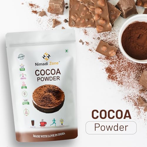 Nimadi Zone Cocoa Powder for Cake Making | Natural, Unsweetened and Vegan - 100 GM by Nimadi ZoneFROM INDIA(NUZ) - View 2 of 7