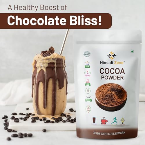 Nimadi Zone Cocoa Powder for Cake Making | Natural, Unsweetened and Vegan - 100 GM by Nimadi ZoneFROM INDIA(NUZ) - View 3 of 7
