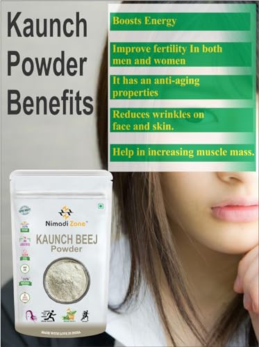 Nimadi Zone Kaunch Beej Powder | Mucuna Pruriens Powder - 100 GM By Nimadi ZoneFROM INDIA(NUZ) - View 4 of 6