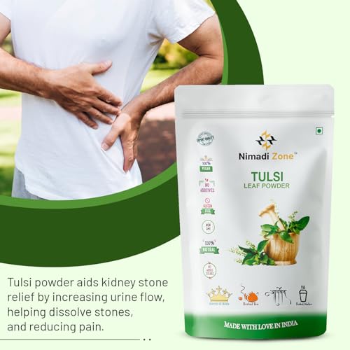 Nimadi Zone Tulsi Leaf Powder/Holy Basil Leaf Powder - 200 GM by Nimadi ZoneFROM INDIA(NUZ) - View 3 of 7