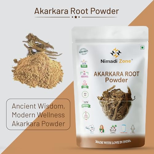Nimadi Zone Akarkara Root Powder | Anacyclus Pyrethrum | Pellitory Root Powder- 100 GM By Nimadi ZoneFROM INDIA(NUZ) - View 3 of 7