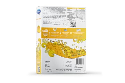 Meron Mango Pudding | Instant Dessert Mix | Natural Flavour &amp; Colour | Vegan | 3 Easy Steps | 70g(FROM INDIA)JEZ - View 2 of 6