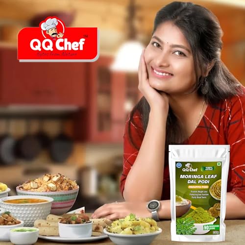 QQChef Moringa Dal Powder Paruppu Podi 2 Combo for Rice, Idly, Dosa, Dishes Homemade &amp; No Preservatives (100gm x2 Pcs)FROM INDIA(NUZ) - View 4 of 6