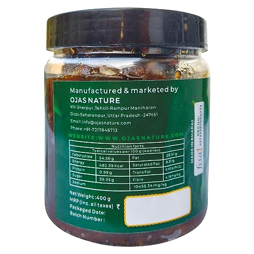 Ojas Nature Sweet and Sour Mango Chutney (700 g) | Khatti Meethi Aam Ki Chutney | AAM ka chunda khatta meetha Pickle | Sweet mango pickle | All Natural Homemade Chunda-No Preservatives - View 4 of 5