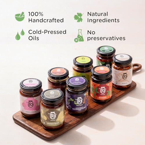 Ta Pickles | Gongura Pickle | 150g | Made with Cold Pressed Oil | Homemade | Traditional Indian Taste | Natural | No Preservatives (150 gm - View 6 of 7