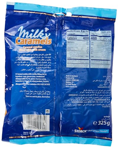 Bunte Welt Milky Caramels Filled With Milk Creme Candies 325 grams (FROM DUBAI) SAM - View 2 of 7