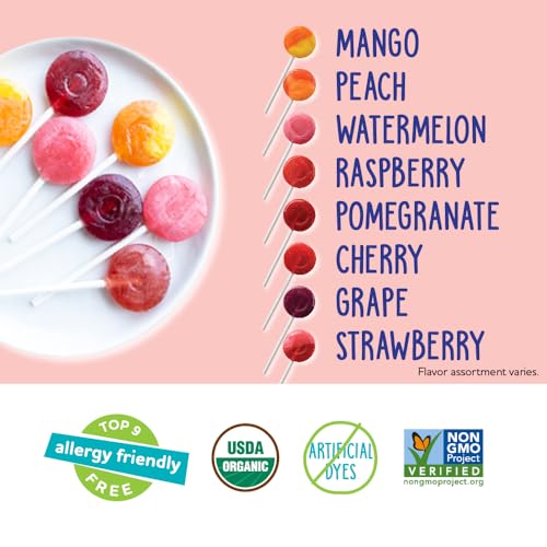 Yum Earth Organic Fruit Pops 40 Pieces, 241g (FROM DUBAI) SAM - View 4 of 7