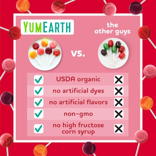 Yum Earth Organic Fruit Pops 40 Pieces, 241g (FROM DUBAI) SAM - View 5 of 7