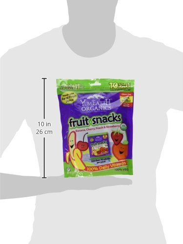 Yum Earth Fruit Snacks 10 Pieces, 198 g (FROM DUBAI) SAM - View 4 of 5