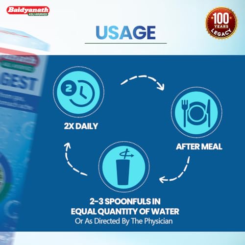 Baidyanath Aquagest 100 Ml Liquid, Pack of 1, Multicolour(FROM INDIA)NUZ - View 7 of 7