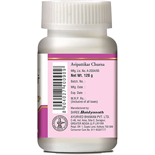Baidyanath Avipattikar Churna - For Hyperacidity and Digestion - 120 g(FROM INDIA)NUZ - View 3 of 6