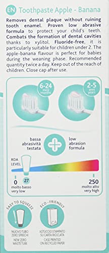 Chicco Oral Care Toothpaste (Mela-Applebanana), 50Ml, Pack Of 1 (FROM INDIA)SAB - View 3 of 7