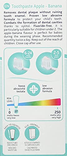 Chicco Oral Care Toothpaste (Mela-Applebanana), 50Ml, Pack Of 1 (FROM INDIA)SAB - View 4 of 7