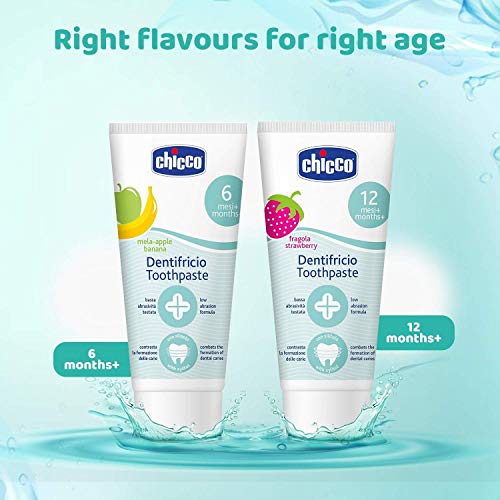 Chicco Oral Care Toothpaste (Mela-Applebanana), 50Ml, Pack Of 1 (FROM INDIA)SAB - View 7 of 7