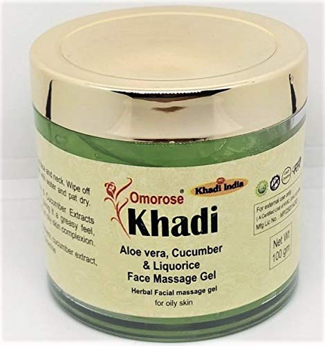 Khadi Omorose Aloevera Gel With Liqorice &amp; Cucumber Extracts , 100 Grams - Shop at Colombo Mall