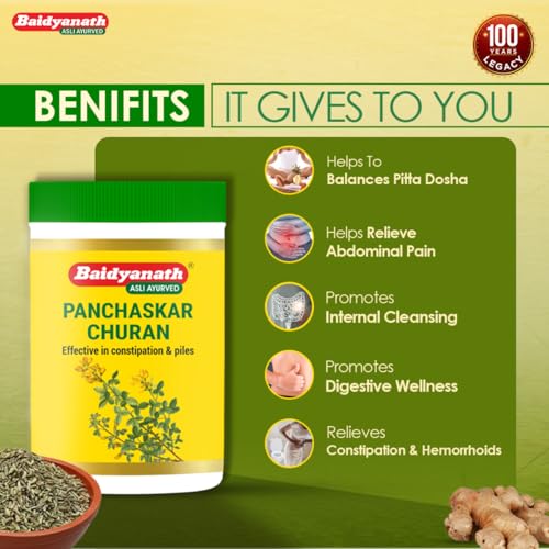 Baidyanath Panchasakar Churna - 200 g(FROM INDIA)NUZ - View 5 of 6