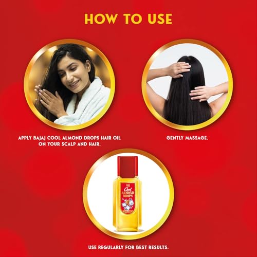 Bajaj Cool Almond Drops Hair Oil 190 Ml (FROM INDIA)SAB - View 4 of 4