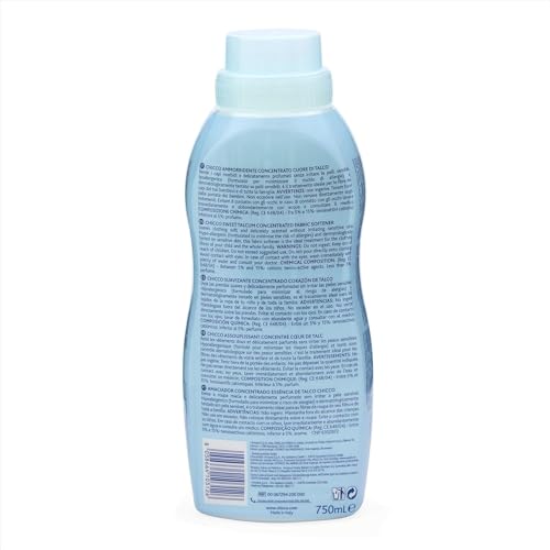 Chicco Baby Fabric Softener With New Odour Powder Elimination Technology, Keeps Clothes Gentle, Fresh &amp; Fragnant, Dermatologically Tested, Sweet Talcum (750Ml) (FROM INDIA)SAB - View 4 of 6