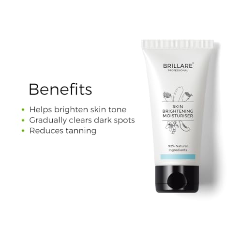 Brillare Professional Skin Brightening Natural Moisturiser With Lime Cavier and Papaya, Reduces Tanning, Helps in Brighten Skin Tone, 50 ml - View 3 of 5