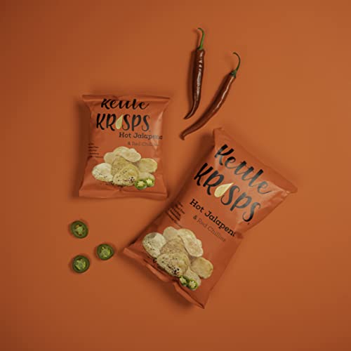 Kettle Krisps Potato Chips, Hot Jalapeno &amp; Red Chillies, 30 gm (FROM DUBAI)SAM - View 4 of 6