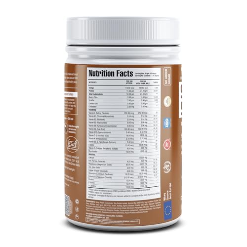 Mypro Sport Nutrition Slim Shake Protein Powder-Meal Replacement Shake For Weight Control &amp; Management-Sugar Free,(11 g Protien 113.60 kcal calories) (Chocolate, 500 g (Pack of 1)) (FROM INDIA)SAB - View 4 of 5