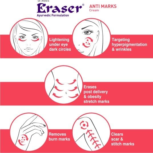 Eraser Anti Marks Ayurvedic Cream 15g (FROM INDIA)SAB - View 6 of 6