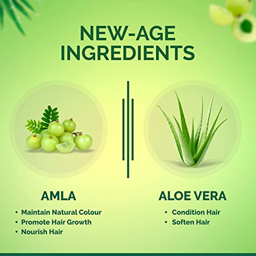 Bajaj Amla Aloe Vera Hair Oil, Green, 300 millilitre (FROM INDIA)SAB - View 3 of 4