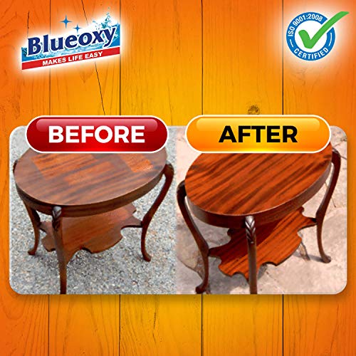 BLUEOXY Orange Oil Furniture Shiner |Furniture Cleaner |Conditioner |Natural Furniture Care Product |Wood Restorer Shiner| Enhance the Natural Grain of the Wooden Furniture| RTU Spray| 200 ML| QTY 1 (FROM INDIA) NUSS - View 4 of 6