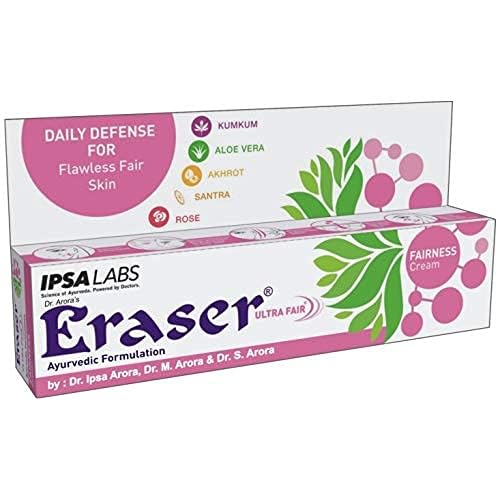 Eraser Ultra Fair Ayurvedic Fairness Cream 25g. (FROM INDIA)SAB - View 2 of 6