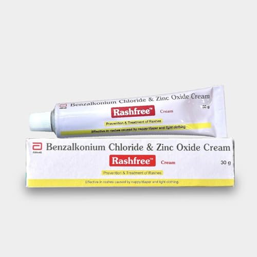 Rashfree - Diaper Rash Prevention Cream | Nappy cream for your newborns | Rash treatment cream for baby | 30g (FROM INDIA)SAB - View 3 of 7